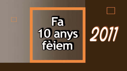 FA 10 ANYS FÈIEM (2021)