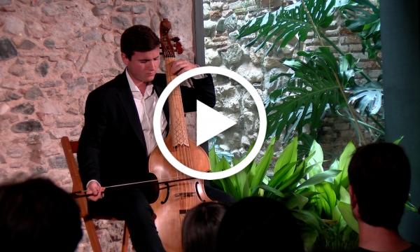 Miguel Bonal obre la nova temporada del Club de Ca Flassada amb un concert de viola da gamba
