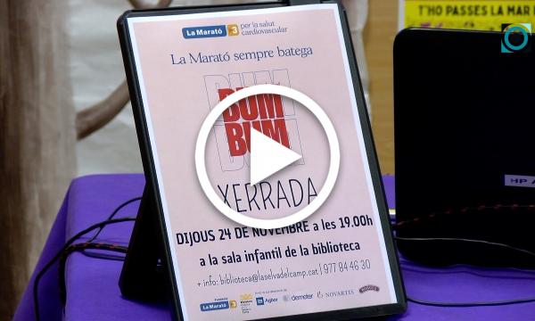 La Biblioteca se solidaritza amb la Marató de TV3 amb una xerrada sobre salut cardiovascular